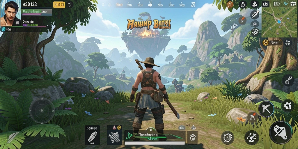 Screenshot menampilkan gameplay Open World yang menakjubkan dan interaktif.