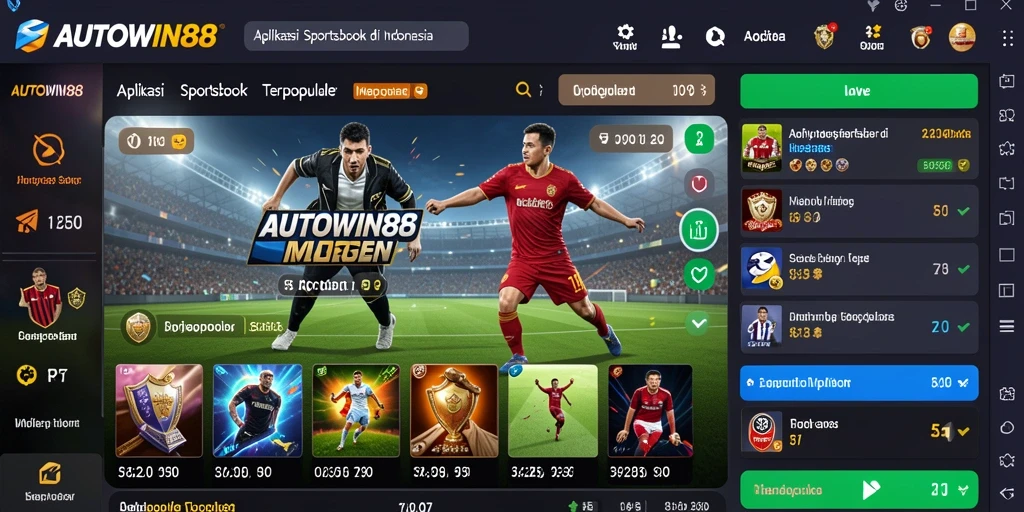 Tangkapan layar <strong>AUTOWIN88</strong> menunjukkan pengalaman taruhan olahraga yang mendebarkan.