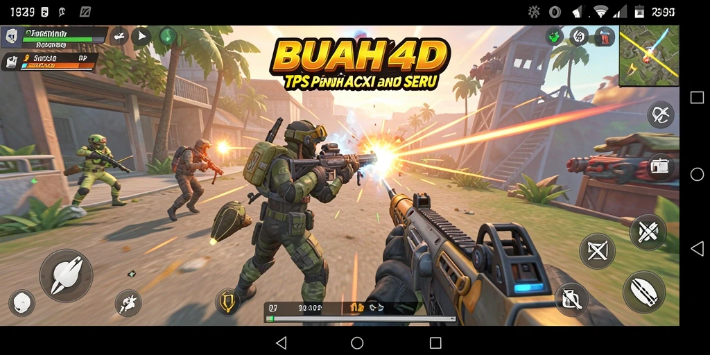 Tampilan gameplay BUAH4D yang penuh aksi dan keseruan.