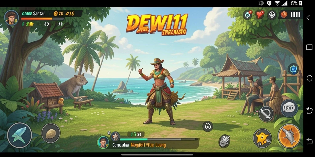 Gameplay DEWI11 yang menyenangkan dan ceria untuk semua usia.