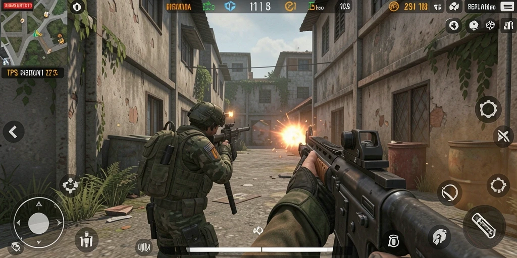 Gameplay menarik dalam DIREKTURTOTO dengan pertempuran seru.