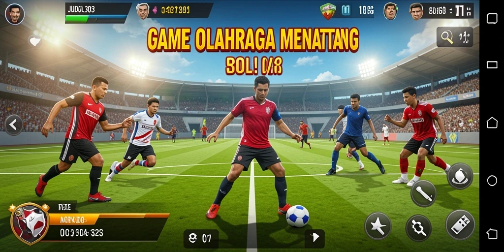 Tampilan menarik gameplay intens dalam JUDOL303.