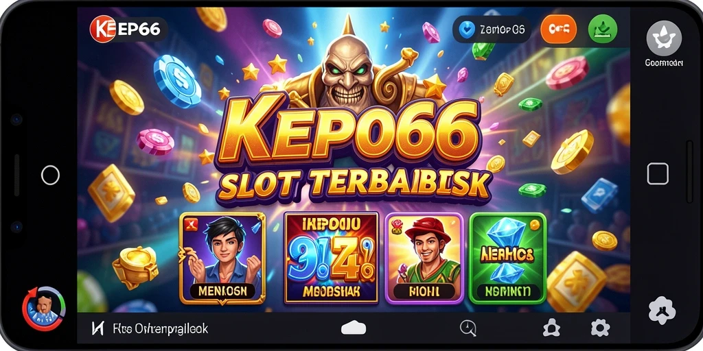 Tampilan menarik dari gameplay KEPO66 yang penuh warna.