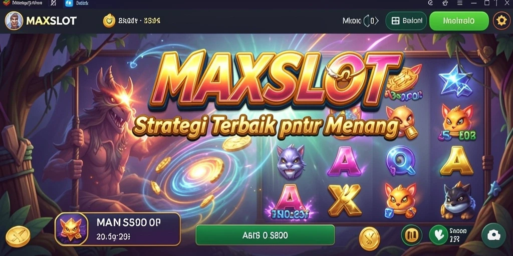 Screenshot gameplay strategi MAXSLOT yang mendebarkan dan menantang.