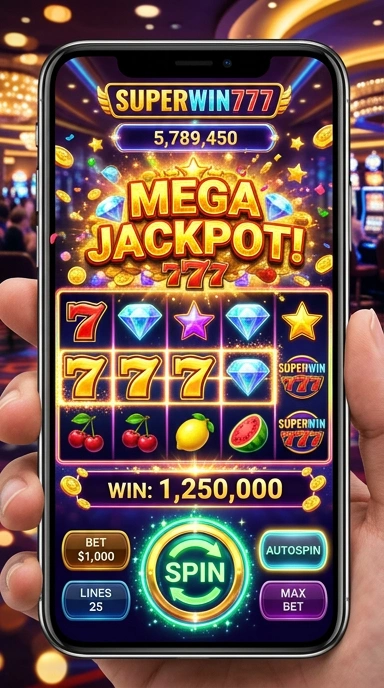 Screenshot fitur unggulan dari aplikasi superwin777 yang memudahkan pengguna.